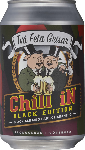 Två Feta Grisar Chill iN Black Edition