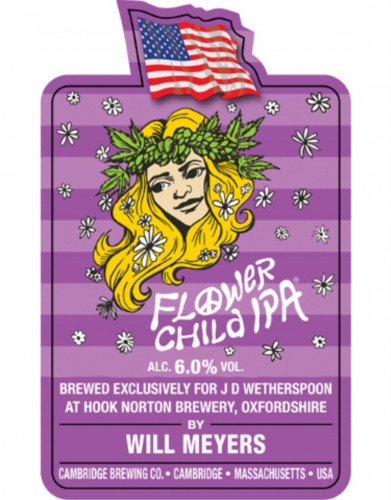 J D Wetherspoon Flower Child IPA