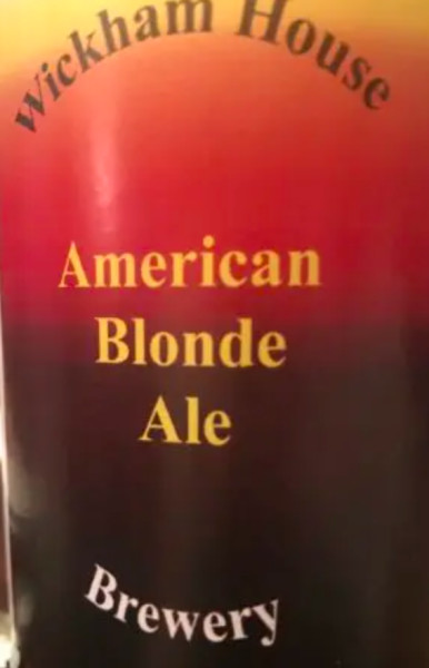 Wickham House Brewery American Blonde Ale