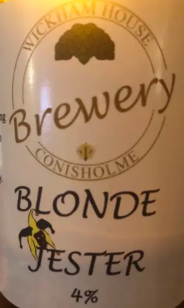 Wickham House Brewery Blonde Jester