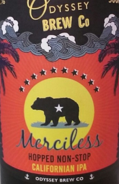 Odyssey Brew Co Merciless California IPA