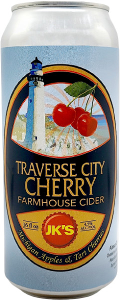 JK's Farmhouse Ciders Traverse City Cherry
