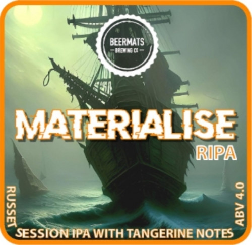 Beermats Brewing Company Materialise