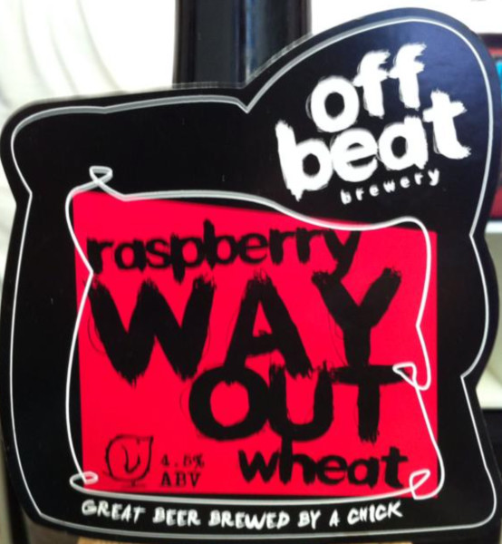 Offbeat Brewery Raspberry Way Out Wheat