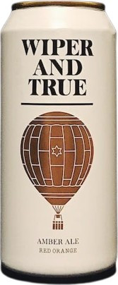 Wiper and True Amber Ale Red Orange