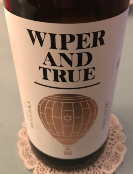 Wiper and True Amber Ale Motueka