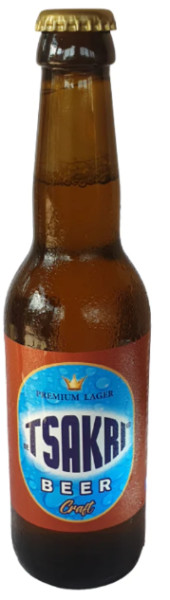 Tsakri Beer Premium Lager