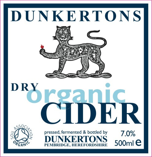 Dunkertons Cider Dry Organic Cider