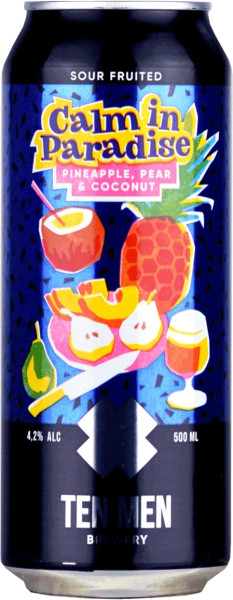 Ten Men Brewery Calm In Paradise: Pineapple, Pear And Coconut