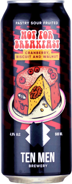 Ten Men Brewery Not For Breakfast: Cranberry, Biscuit And Walnut