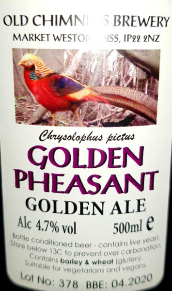 Old Chimneys Golden Pheasant