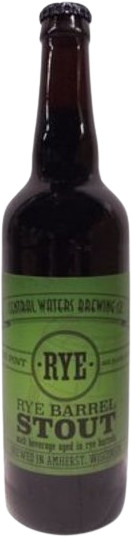 Central Waters Brewing Co. Rye Barrel Stout (2018)