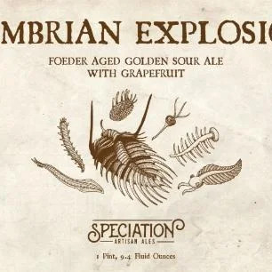 Speciation Artisan Ales Cambrian Explosion