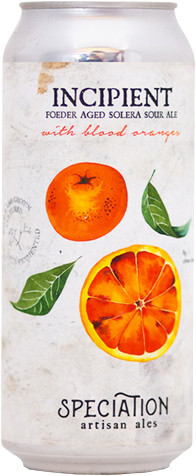 Speciation Artisan Ales Incipient With Blood Oranges