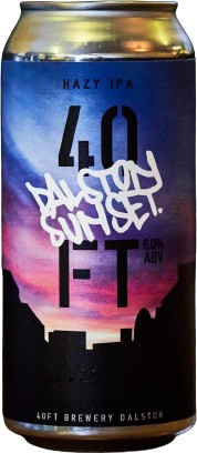 40ft Brewery Dalston Sunset