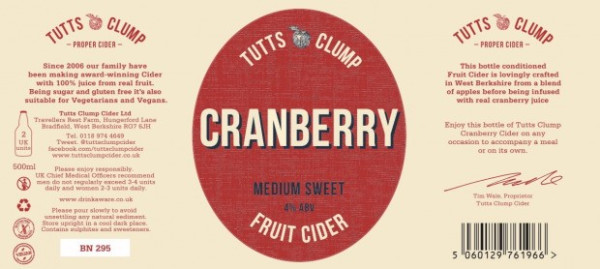 Tutts Clump Cranberry