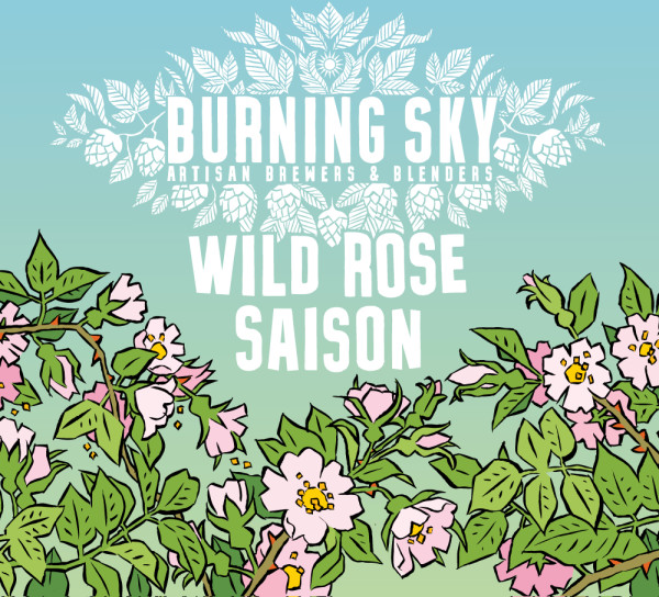 Burning Sky Brewery Wild Rose Saison