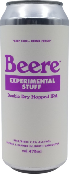 Beere Brewing Company Experimental Stuff