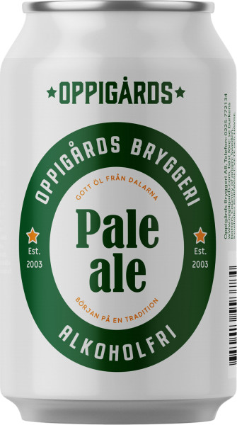 Oppigårds Bryggeri Pale Ale Alkoholfri