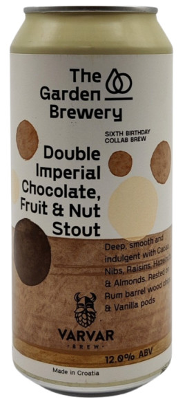The Garden Brewery Double Imperial Chocolate, Fruit & Nut Stout