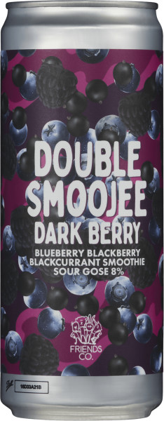 Friends Company Brewing Double Smooje Dark Berry