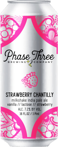 Phase Three Brewing Company Strawberry Chantilly