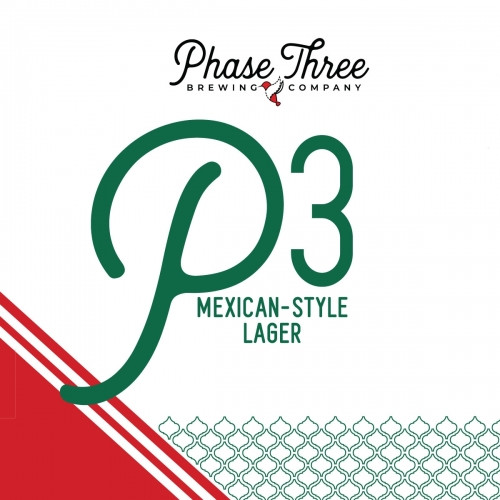 Phase Three Brewing Company P3 Mexican-Style Lager