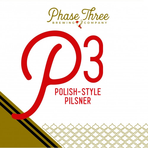 Phase Three Brewing Company P3 Polish-Style Pilsner