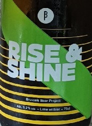 Brussels Beer Project Rise & Shine