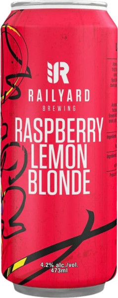 Railyard Brewing Raspberry Lemon Blonde