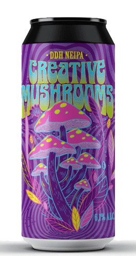 Cervezas La Grúa Creative Mushrooms