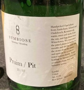 Symbiose Brewing / Blending Pruim Pit 21/07