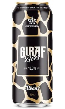 Albani Bryggerierne Giraf Beer 10% (Black)
