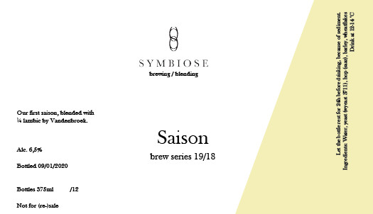 Symbiose Brewing / Blending Saison 19/18