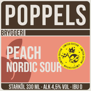 Poppels Bryggeri Peach Nordic Sour