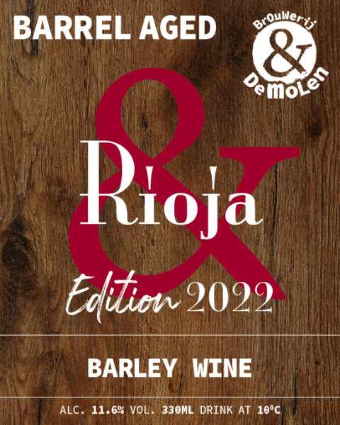 Brouwerij De Molen Barrel Aged - Rioja Edition 2022: Barley Wine