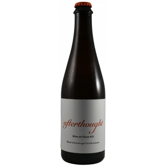 Afterthought Brewing Company Bière de Pieces #33