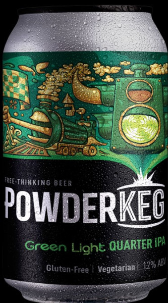 Powderkeg Beer Green Light