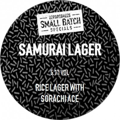 Zerodegrees (Blackheath) Samurai Lager