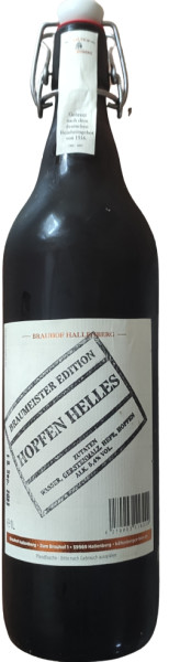 Brauhof Hallenberg Braumeister Edition Hopfen Helles