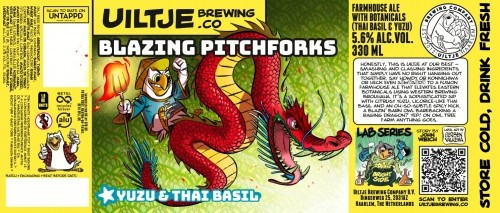 Uiltje Brewing Co. Blazing Pitchforks