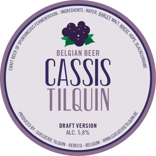 Gueuzerie Tilquin Fruit Extravaganza 21|22 - Cassis Draft