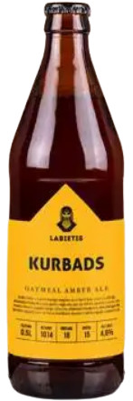 Labietis / Pagan Brews Kurbads (Oatmeal Amber Ale)