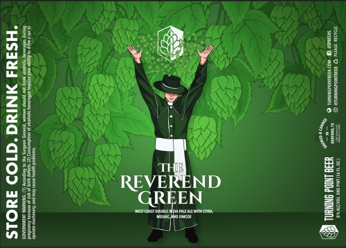 Turning Point Beer The Reverend Green