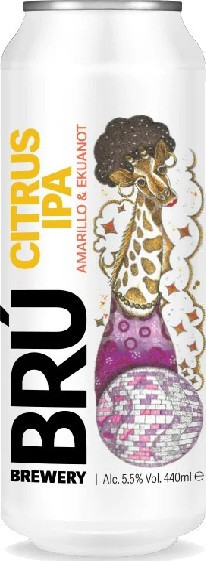 Brú Brewery Citrus IPA