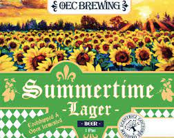 OEC Brewing (Ordinem Ecentrici Coctores) Summertime Lager
