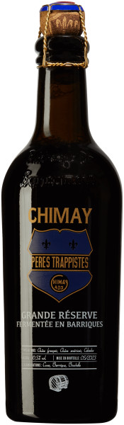 Bières de Chimay (Abbaye de Scourmont) Grande Réserve Fermentée en Barriques - Chêne Français, Chêne Américain, Calvados (2023)