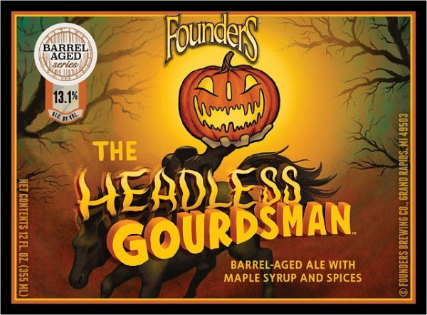 Founders Brewing Co. The Headless Gourdsman