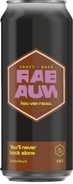 Rabauw Craft Beer You'll Never Bock Alone