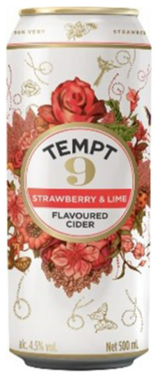Royal Unibrew Tempt No. 9 Strawberry & Lime